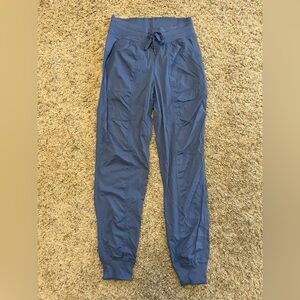 Lululemon Dance Studio Joggers blue color size 4